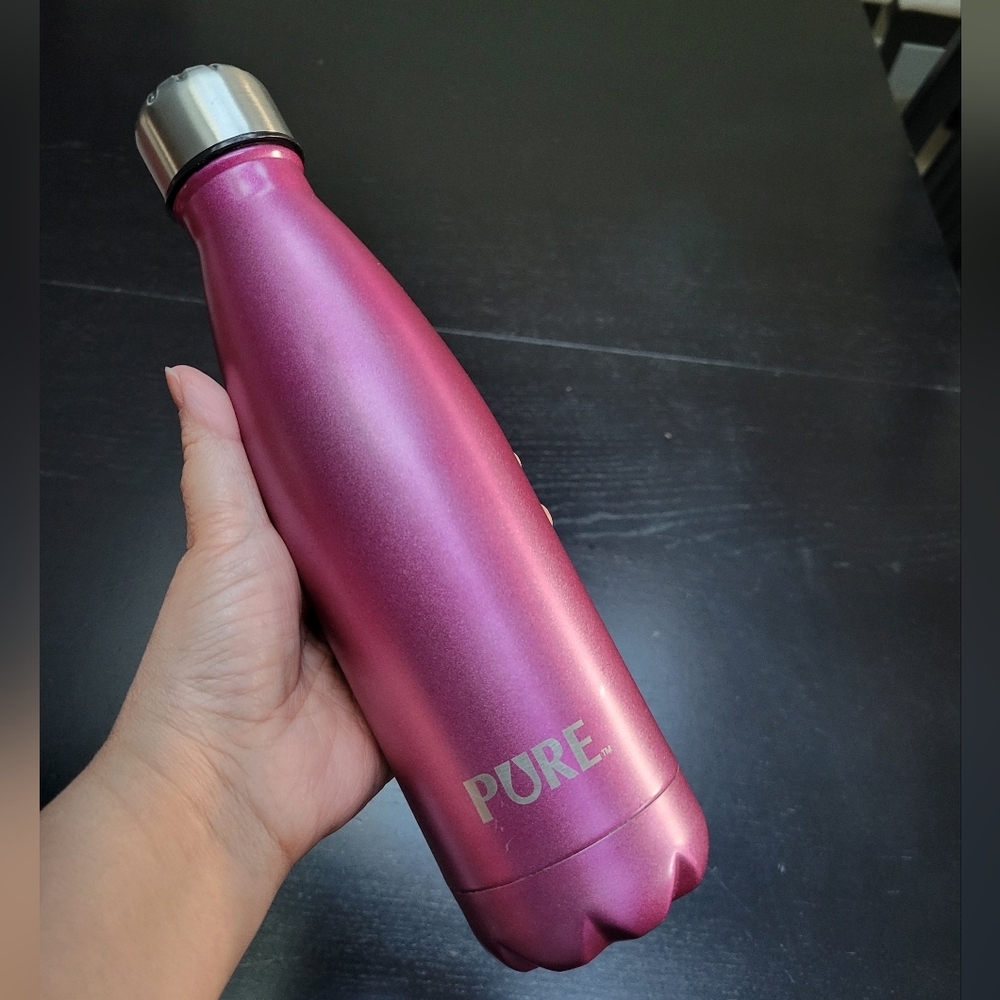 Pur Pink Insulated Water Bottle